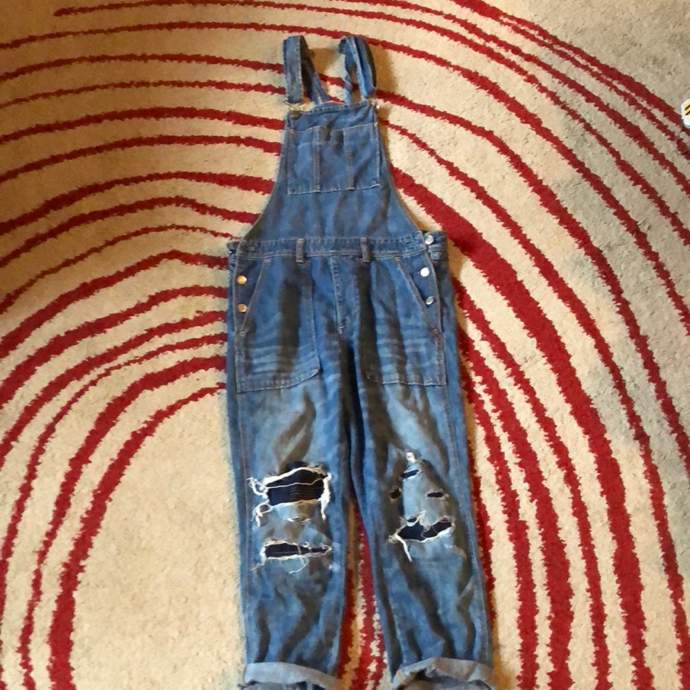 Destroyed overalls